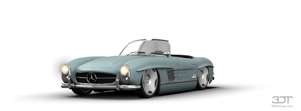 Tuning Mercedes SL300 Roadster 1957