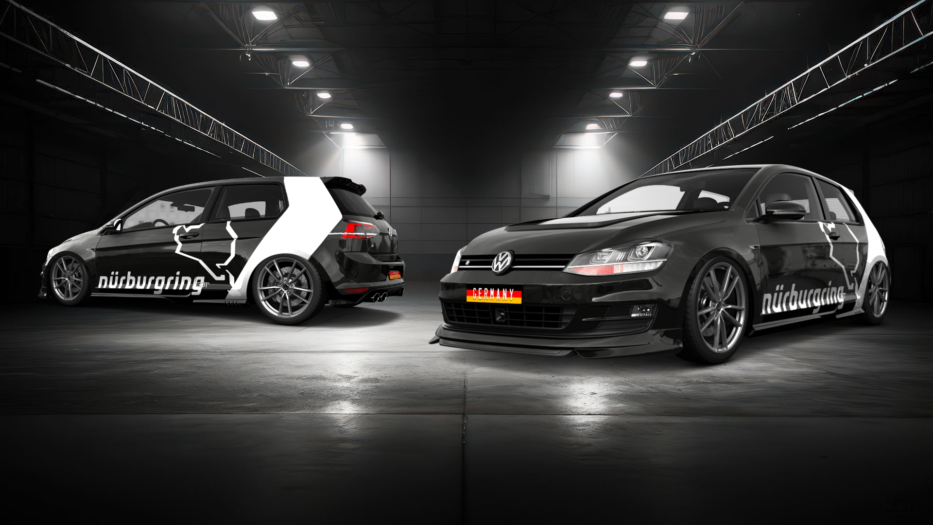 Volkswagen Golf 7 3 Door Hatchback 2013 tuning