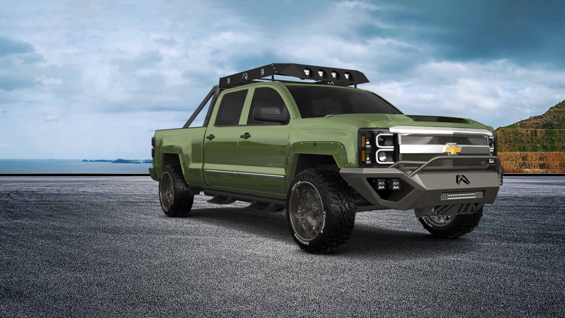 Chevrolet Silverado 2500 4 Door pickup truck 2015