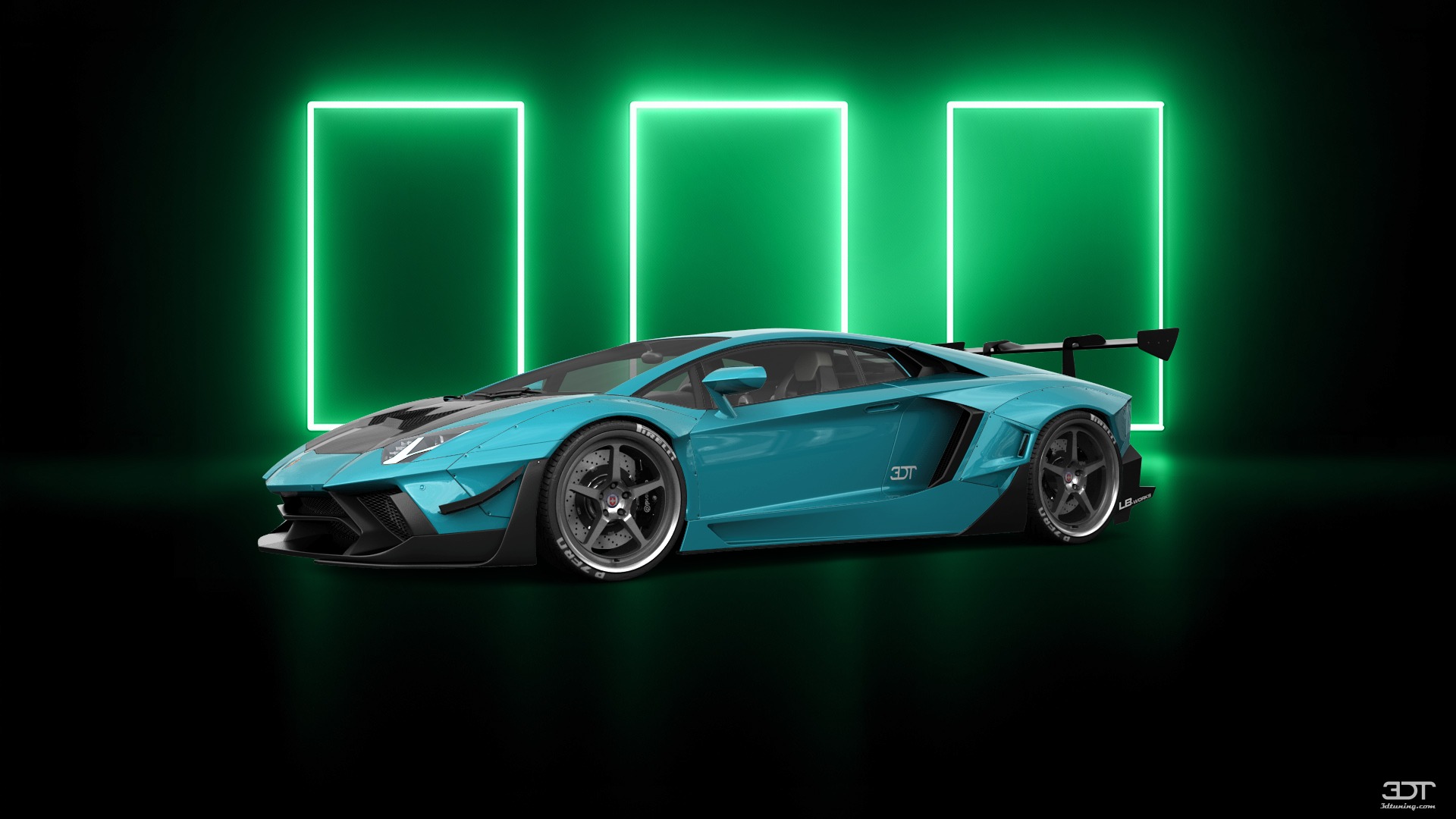 Lamborghini Aventador 2 Door Coupe 2012 tuning