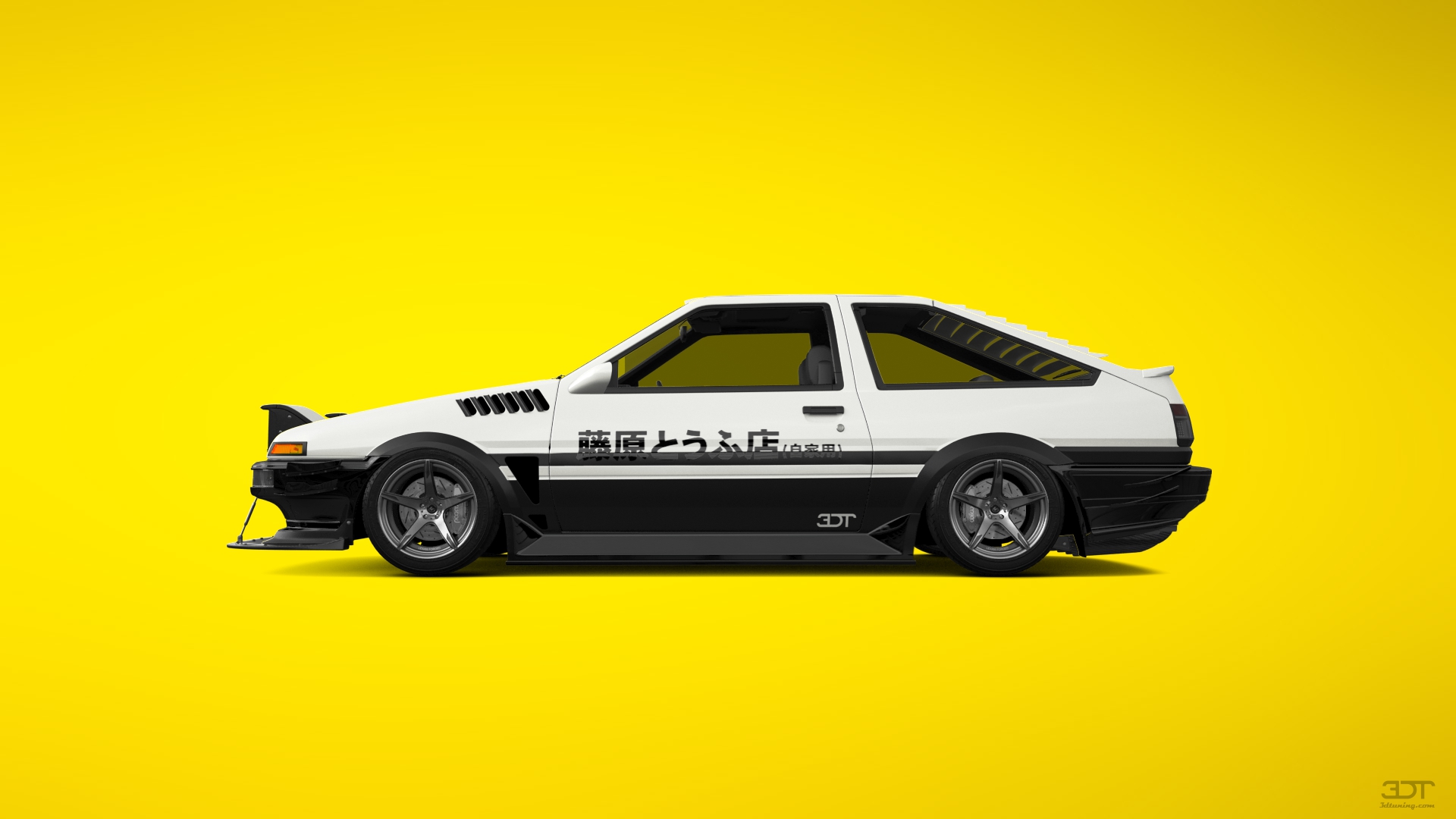 Toyota AE86 3 Door Hatchback 1985 tuning