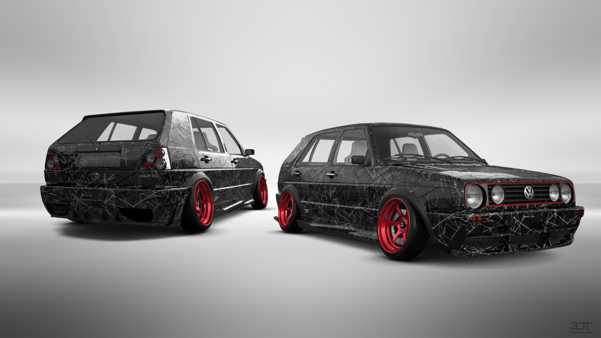 Volkswagen Golf Mk2 5 Door Hatchback 1983 tuning