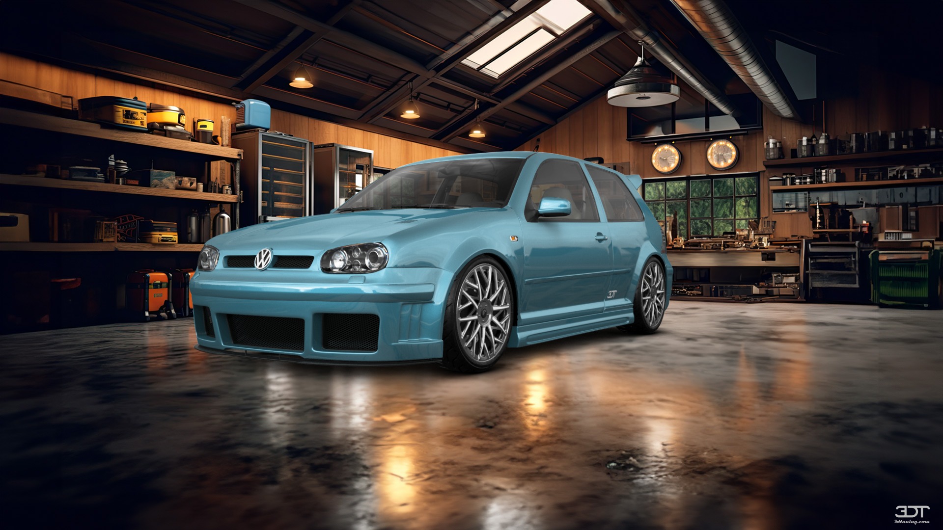 Volkswagen Golf 4 (mk4) 3 Door Hatchback 1997 tuning