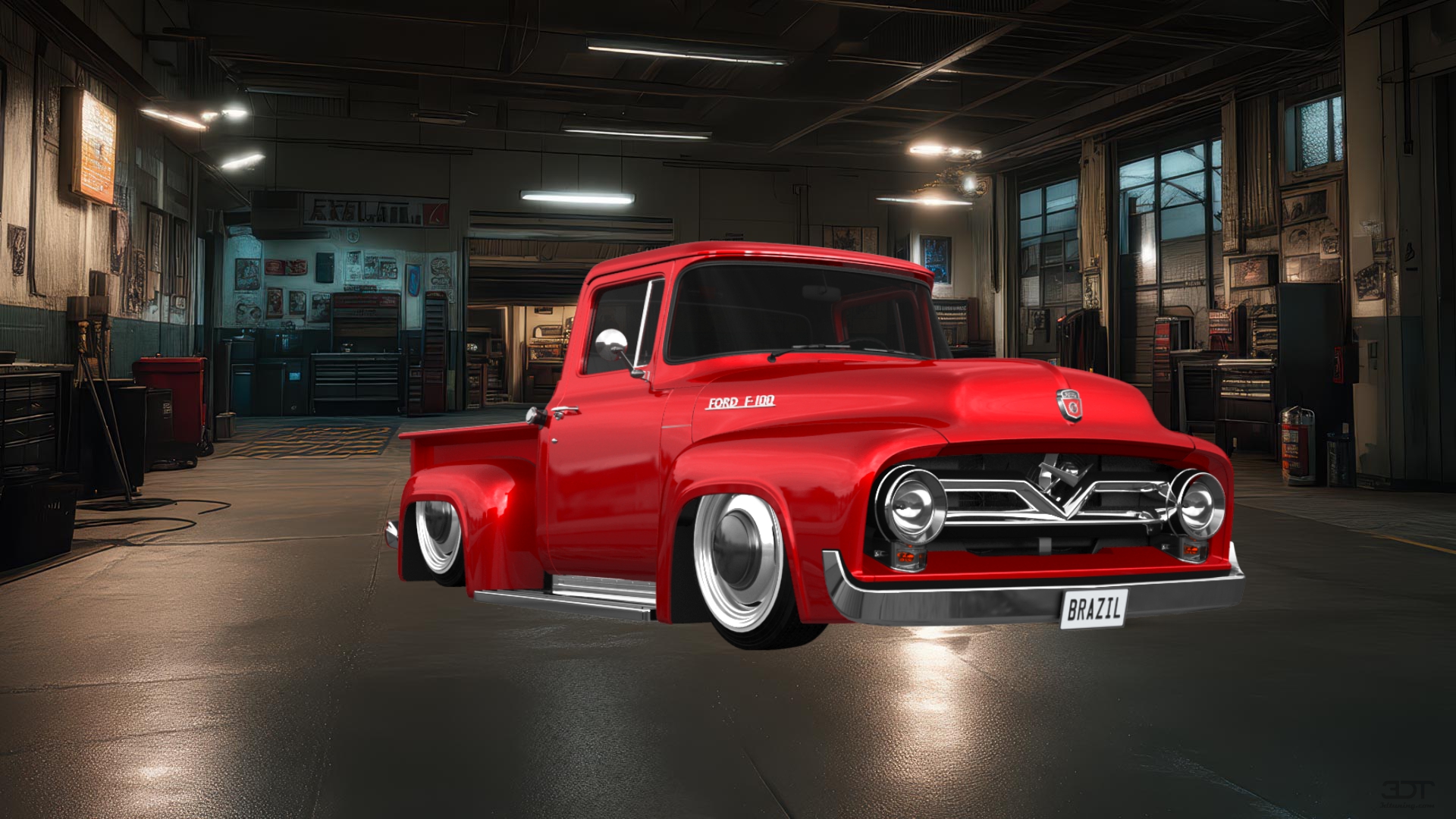 Ford F-100 2 Door truck 1956 tuning