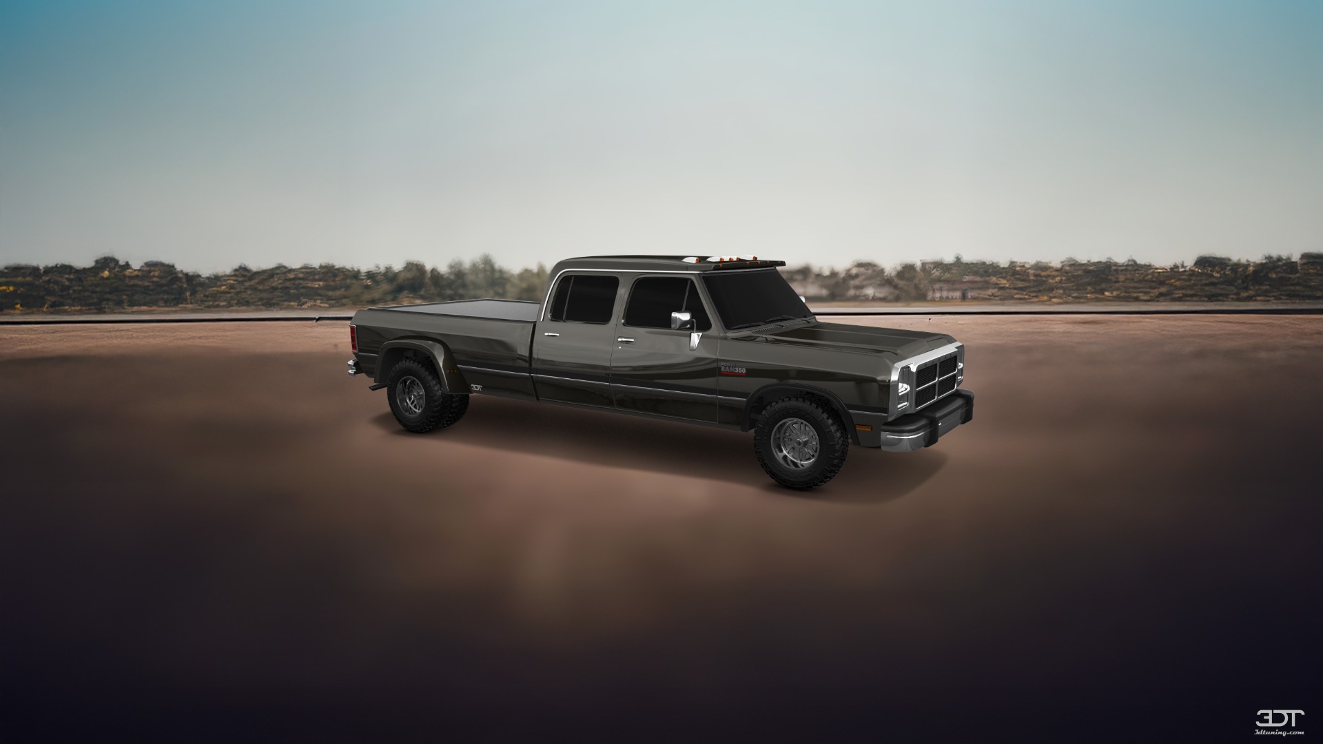 Dodge Ram 350 4 Door pickup truck 1991 tuning