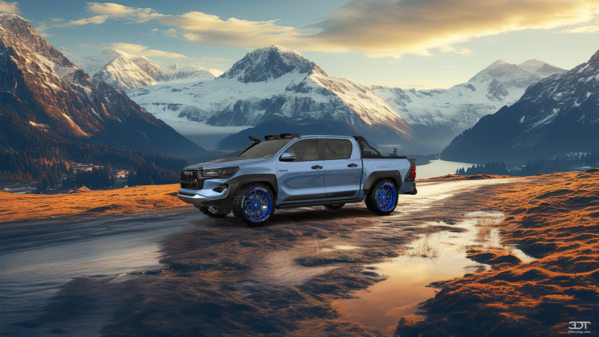 Toyota Hilux Double Cab 4 Door pickup truck 2015 tuning