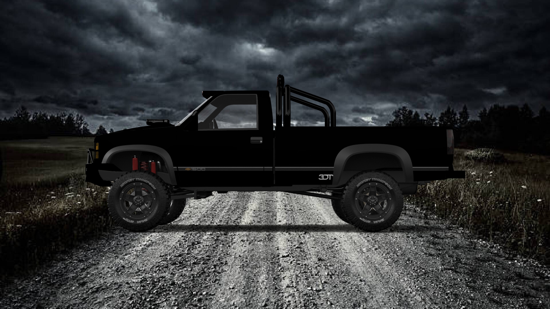 Chevrolet K1500 Regular Cab Fleetside Pickup 1988