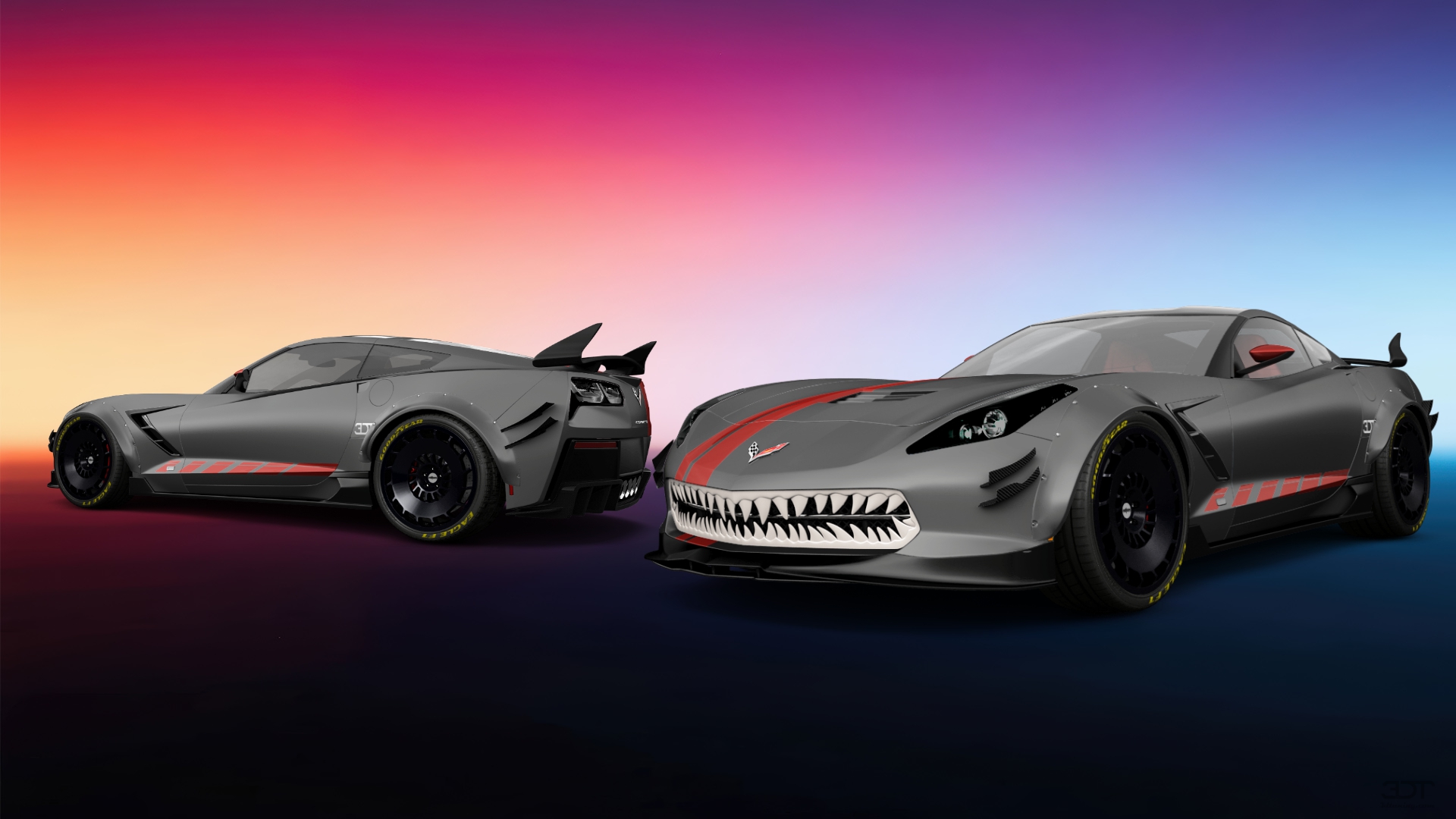 Chevrolet Corvette C7 2 Door Coupe 2015 tuning