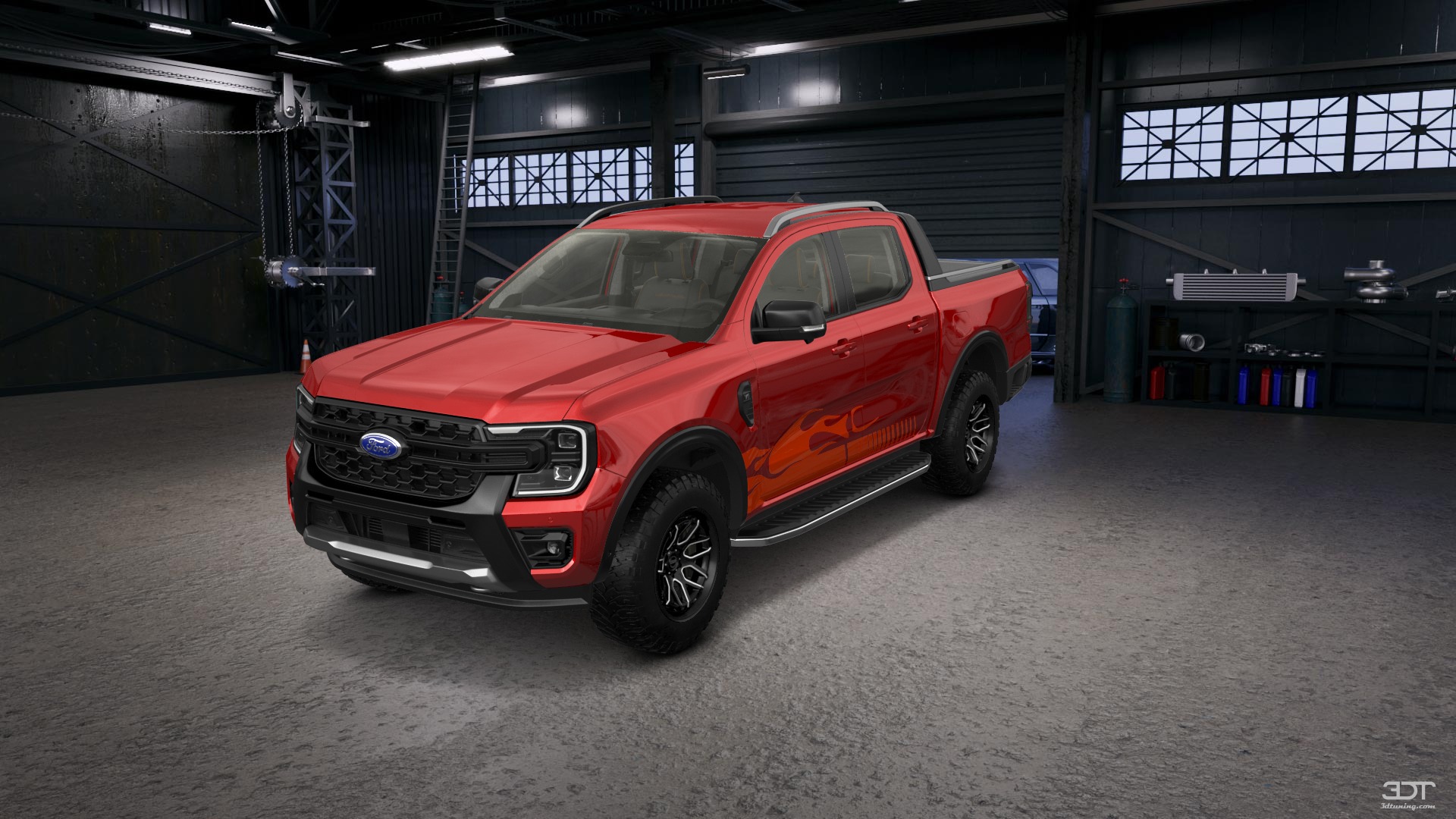 Ford Ranger 4 Door pickup truck 2022 tuning