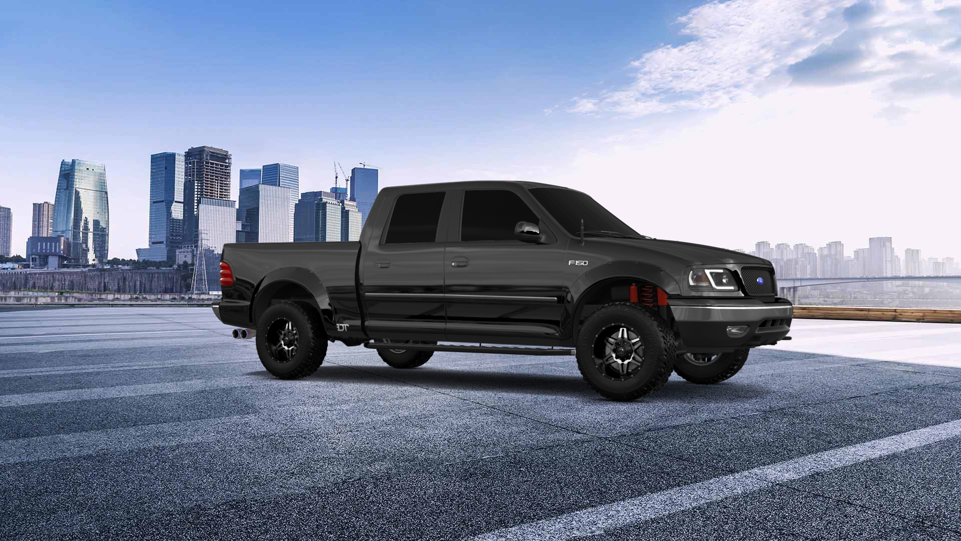 Ford F-150 SuperCrew 4 Door pickup truck 1997 tuning