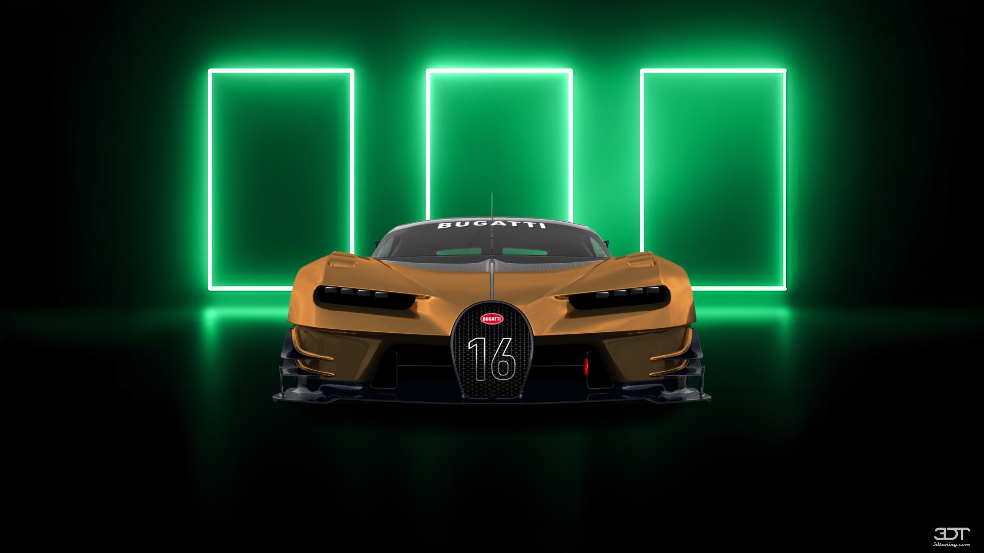 Bugatti Vision GT Supercar 2015 tuning