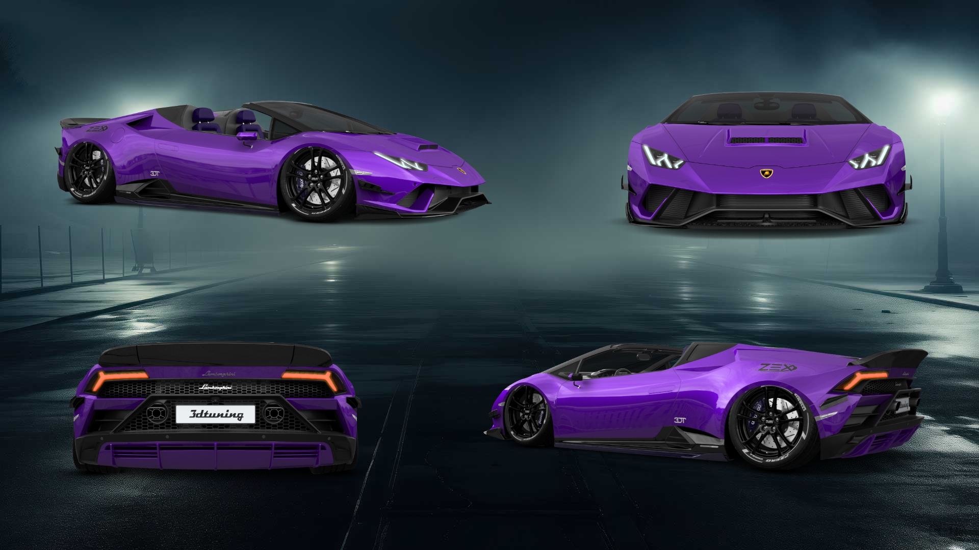 Lamborghini Huracan Spyder 2 Door Convertible 2016 tuning