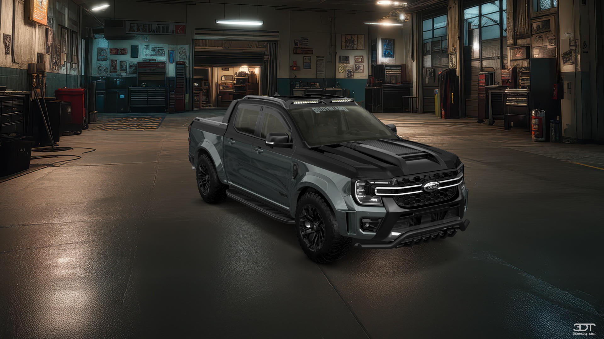 Tuning Ford Ranger 4 Door pickup truck 2022