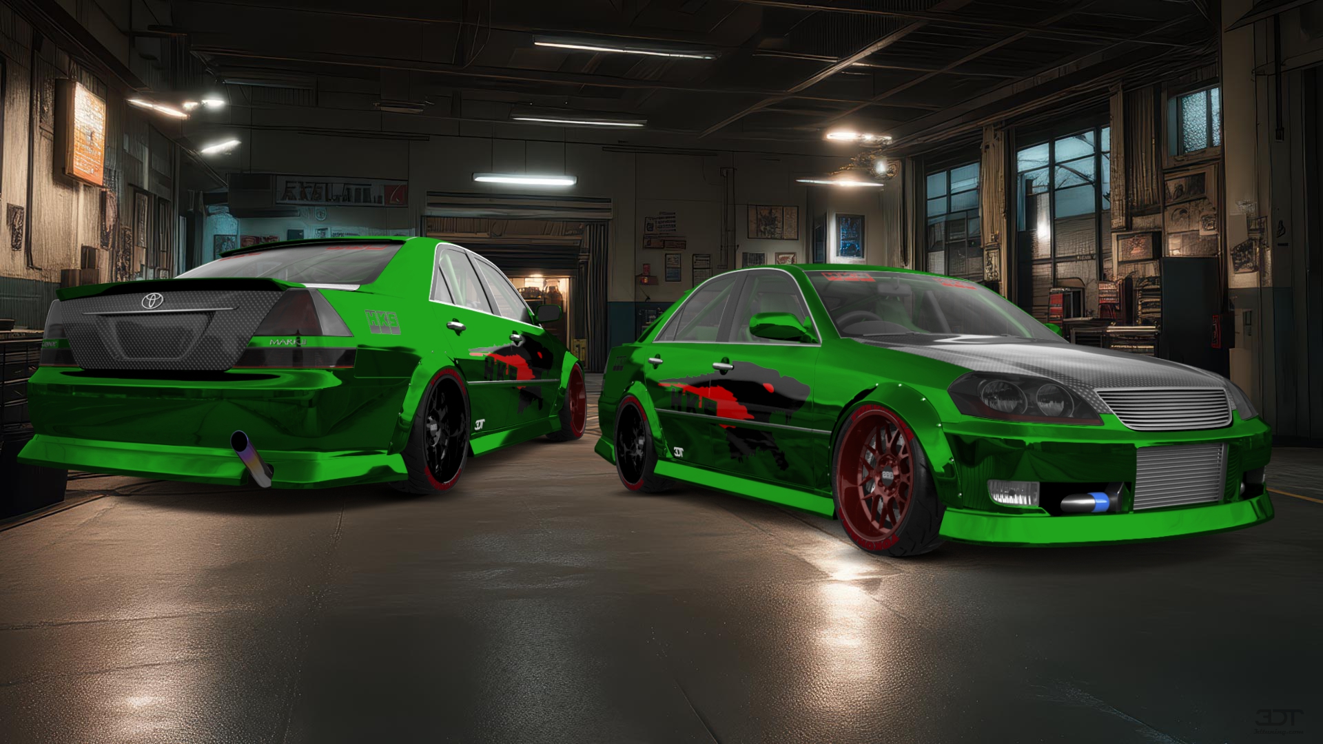 Toyota Mark II 4 Door Saloon 2002 tuning