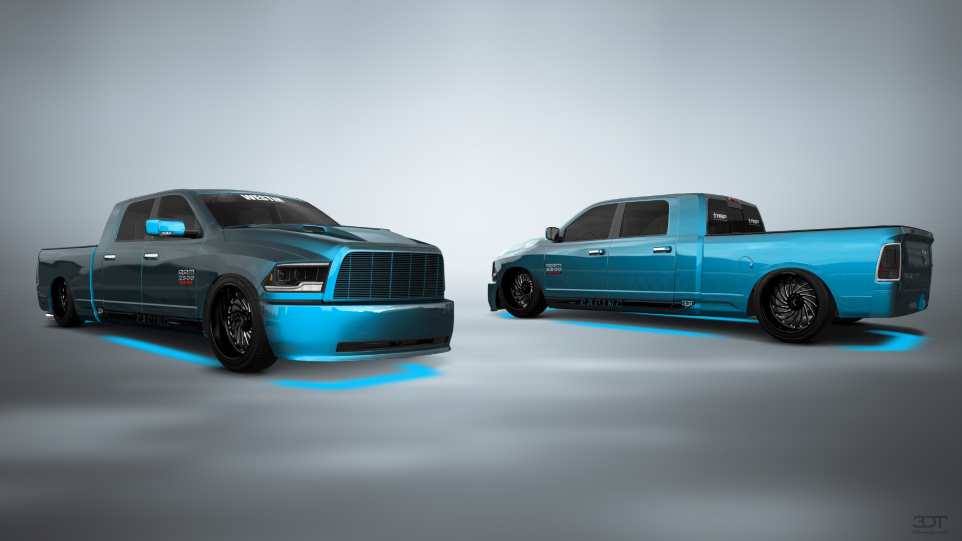 Dodge Ram 2500 Mega Cab 6.4 ft box 4 Door pickup truck 2010