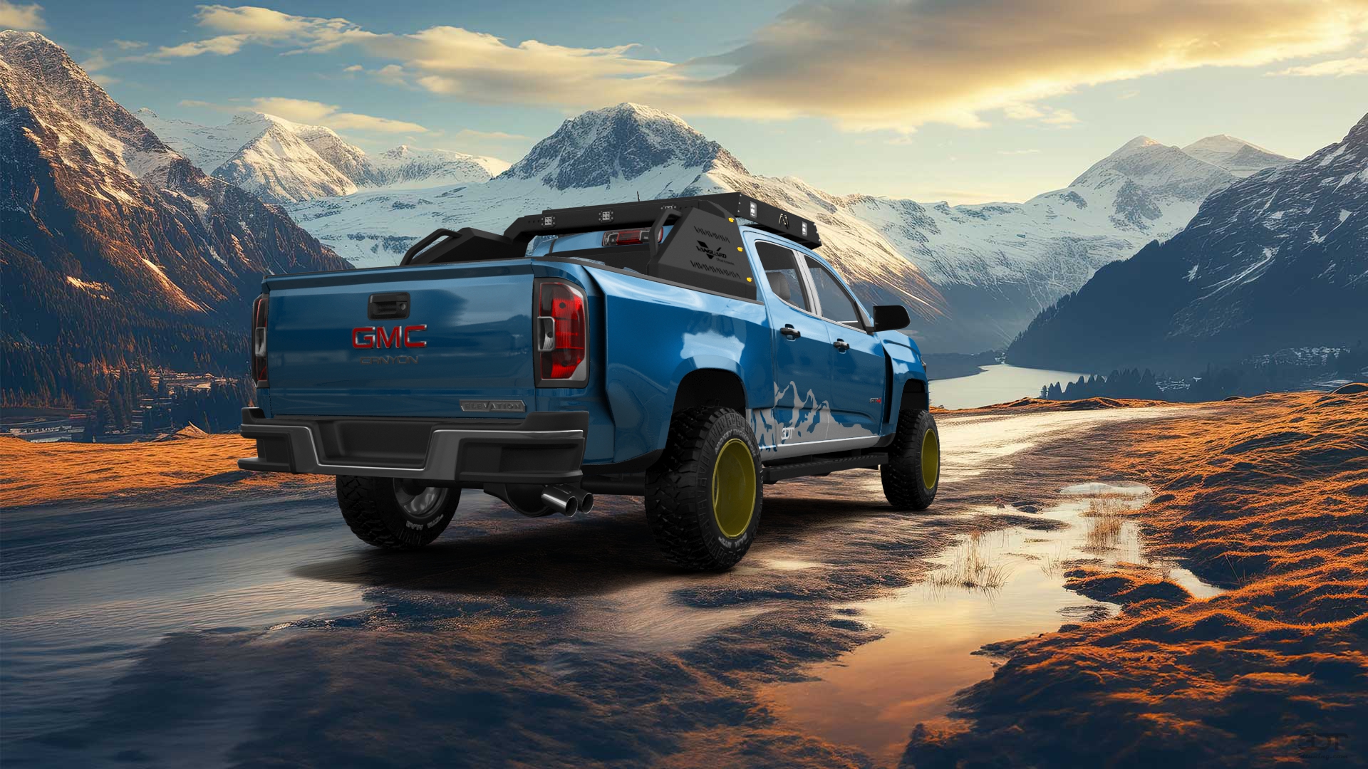 GMC Canyon Crew Cab 4 Door pickup truck 2021 tuning