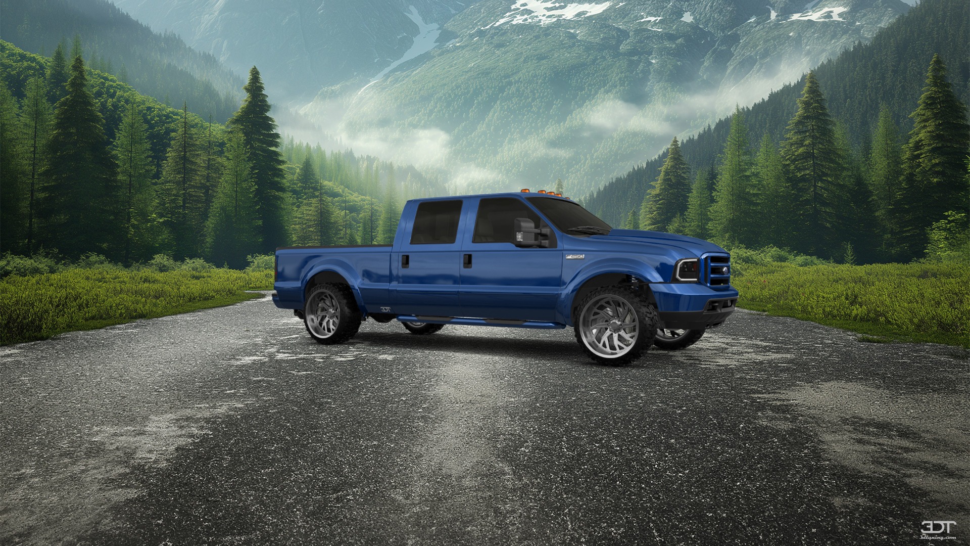 Ford F-250 Crew Cab 4 Door pickup truck 1999