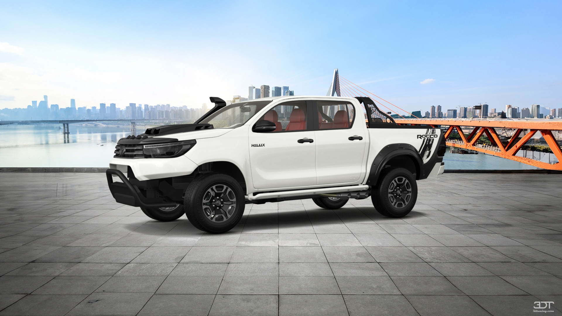 Toyota Hilux Double Cab 4 Door pickup truck 2015 tuning