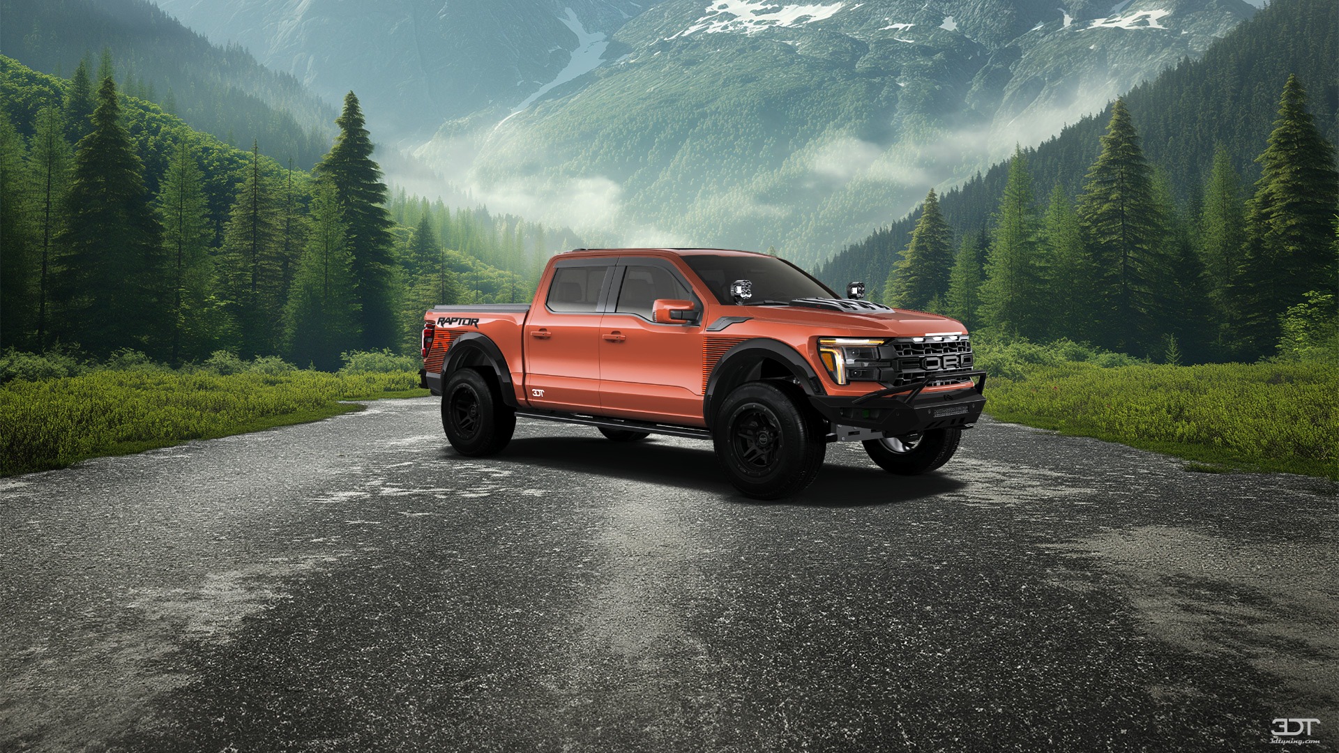 Ford F-150 Raptor 4 Door pickup truck 2024
