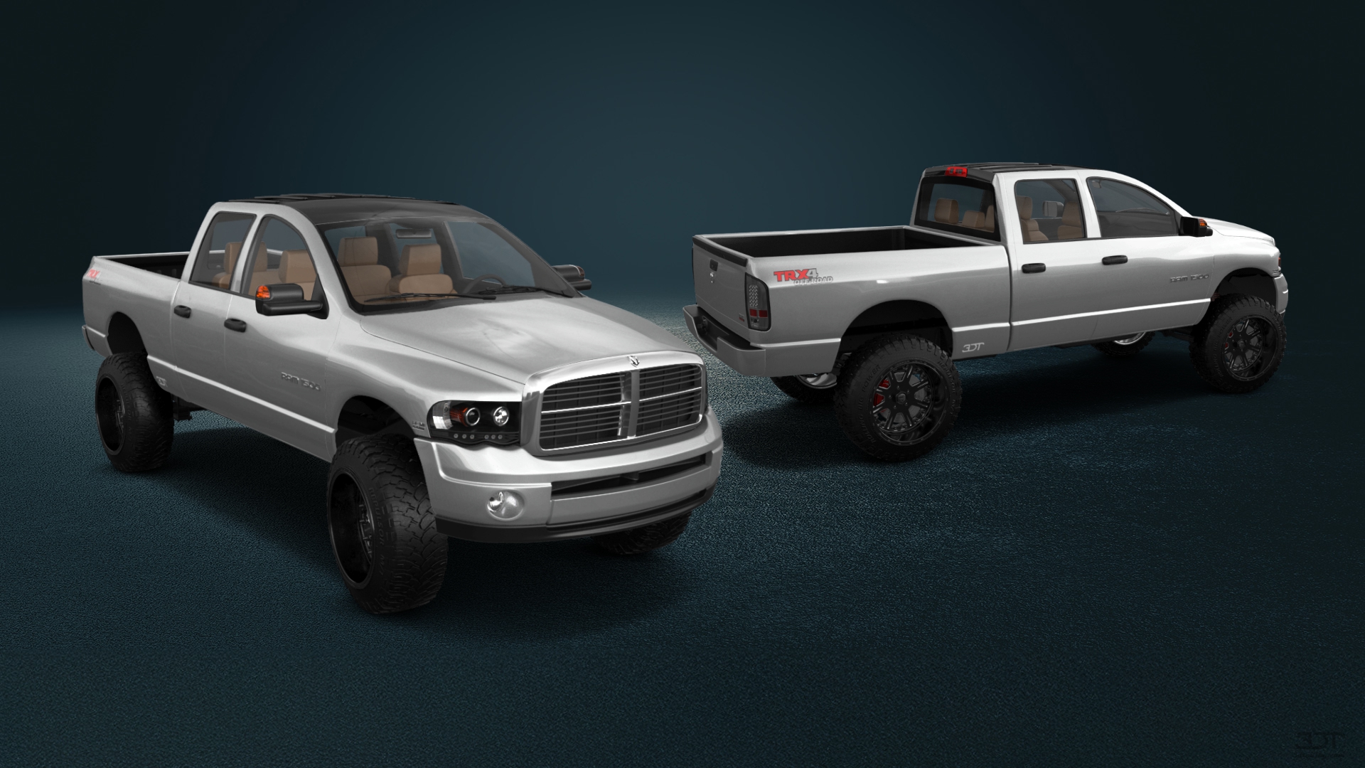 Dodge Ram 1500 6.4 ft box 4 Door pickup truck 2002