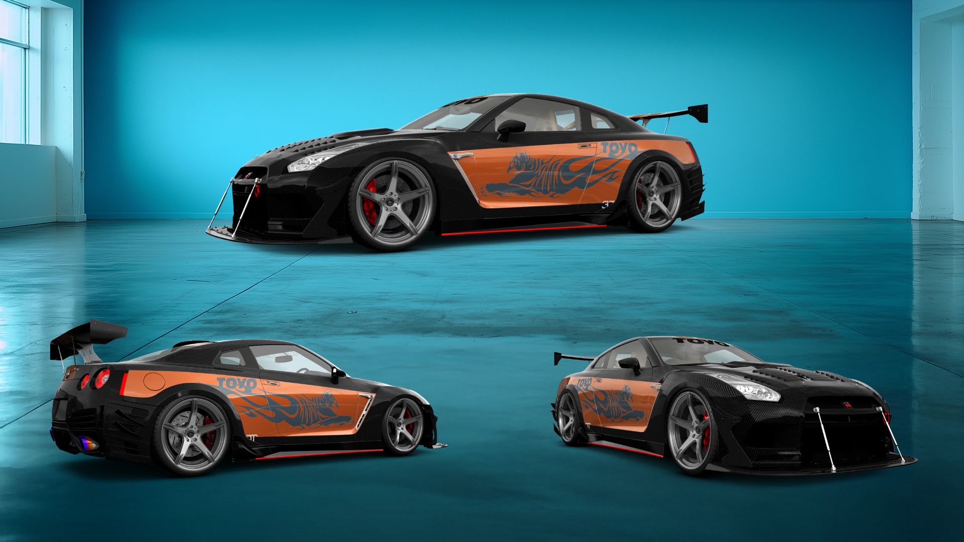 Nissan GT-R 2 Door Coupe 2010 tuning