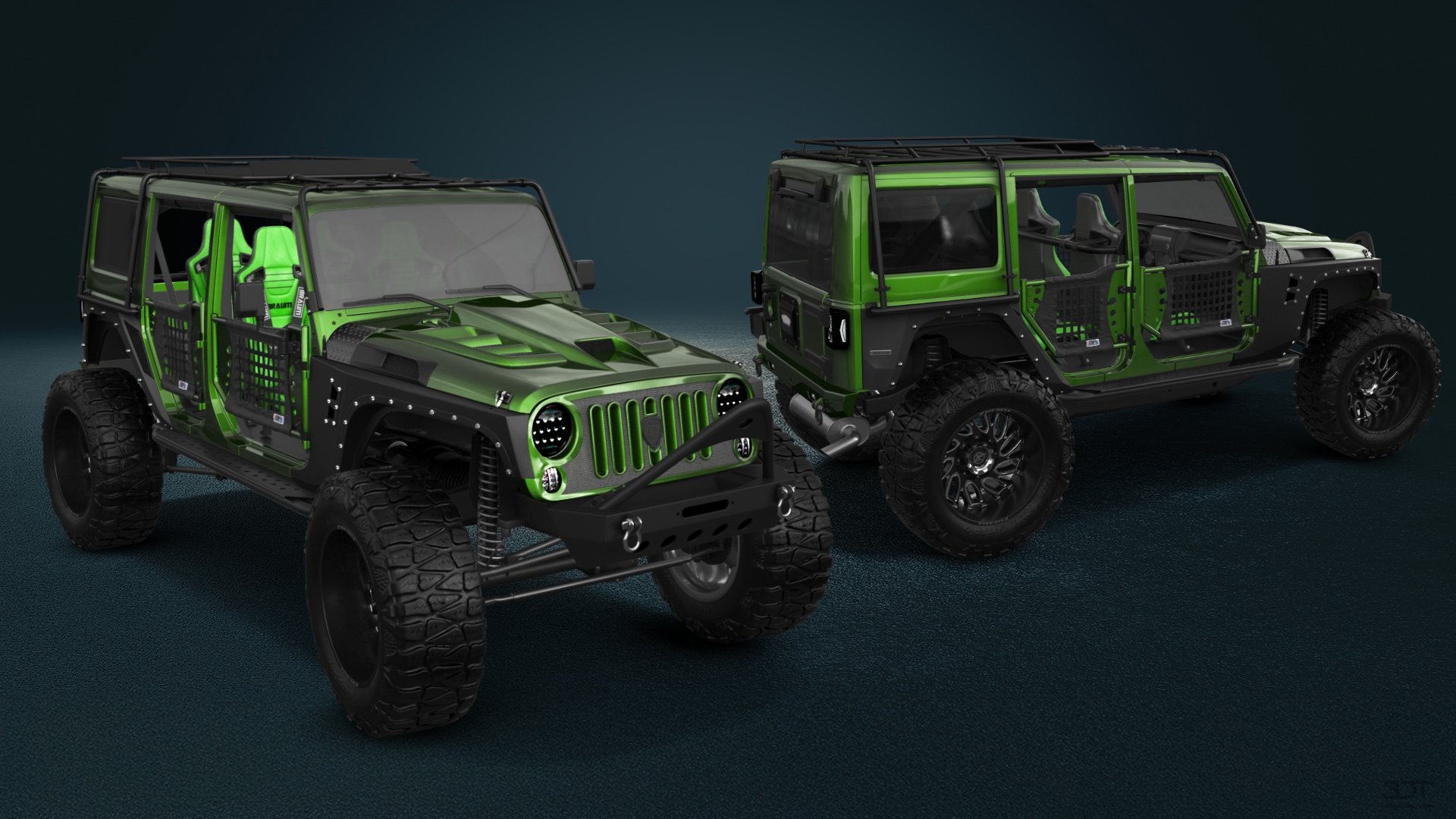 Jeep Wrangler Unlimited JK Rubicon Recon 4 Door SUV 2017
