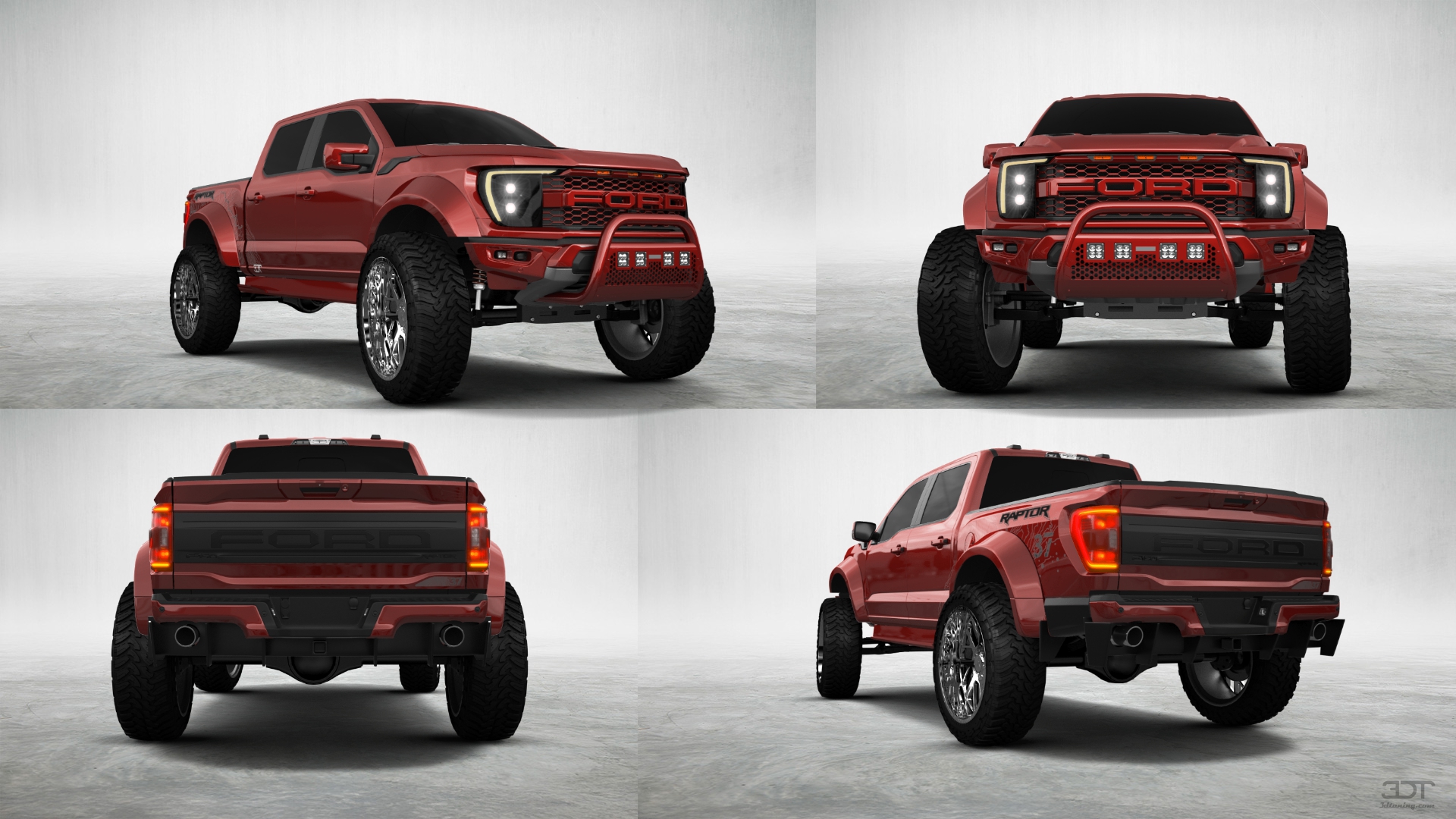 Ford F-150 Raptor 4 Door pickup truck 2021 tuning