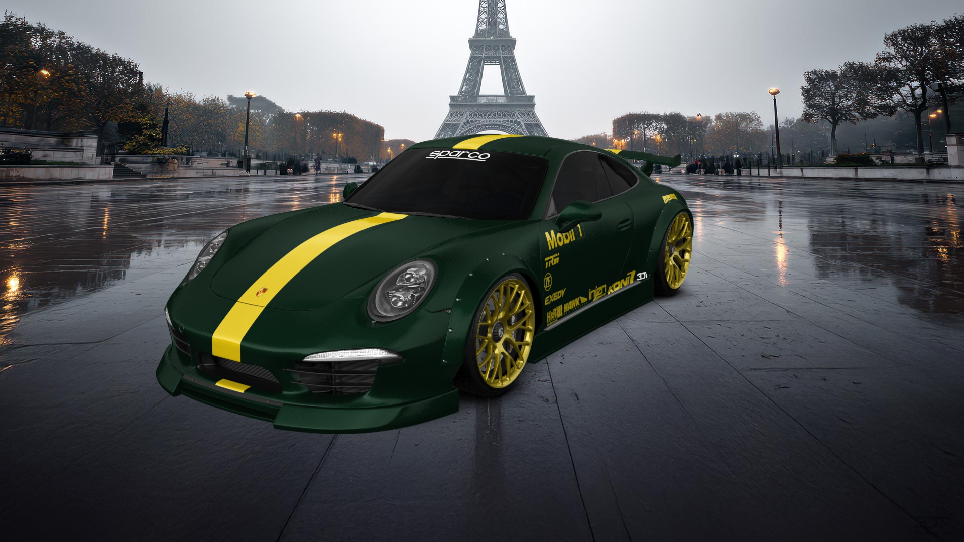 Porsche 911 Carrera 2 Door Coupe 2011 tuning