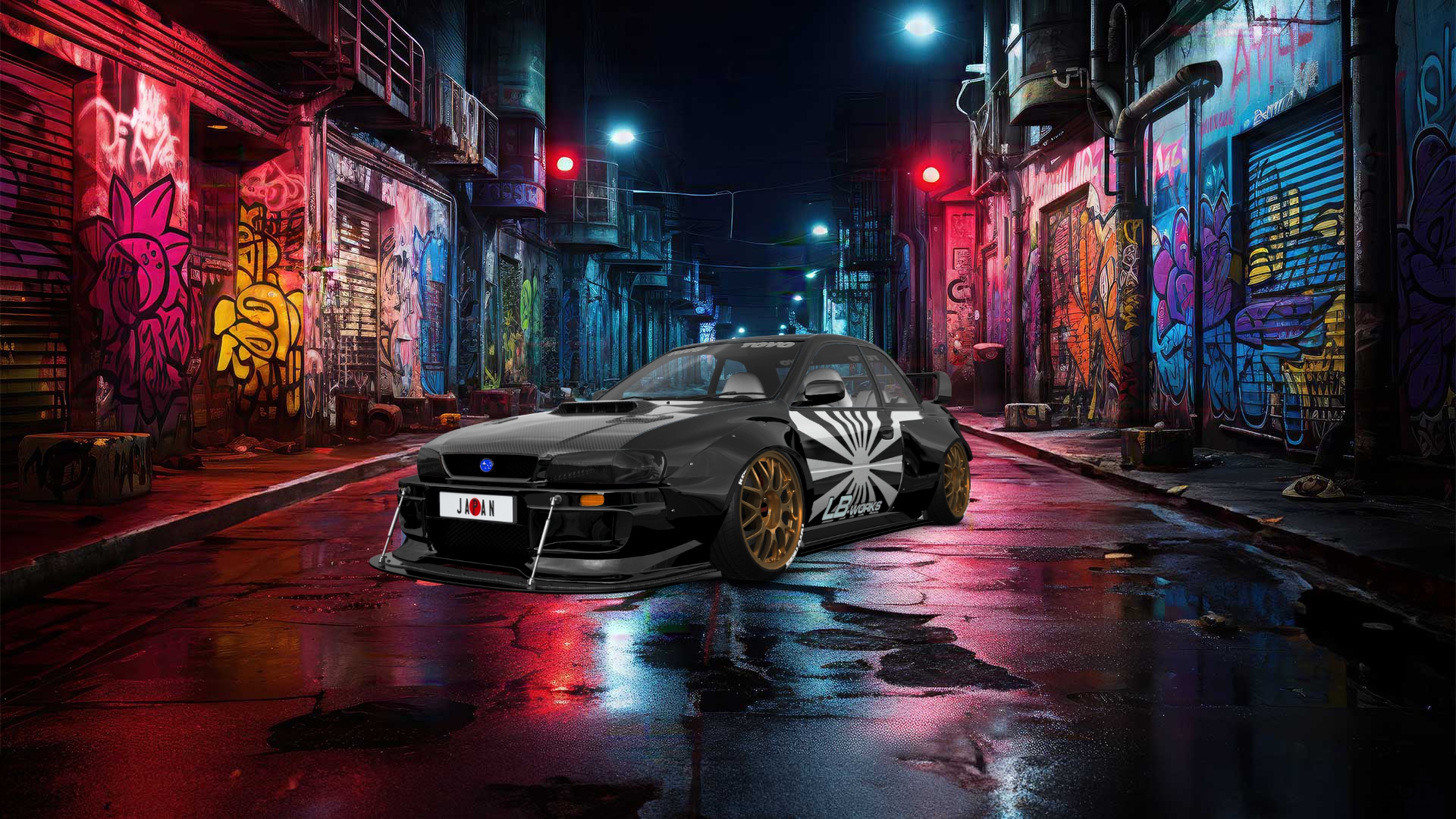 Subaru Impreza WRX STI 22B 2 Door Coupe 2000 tuning