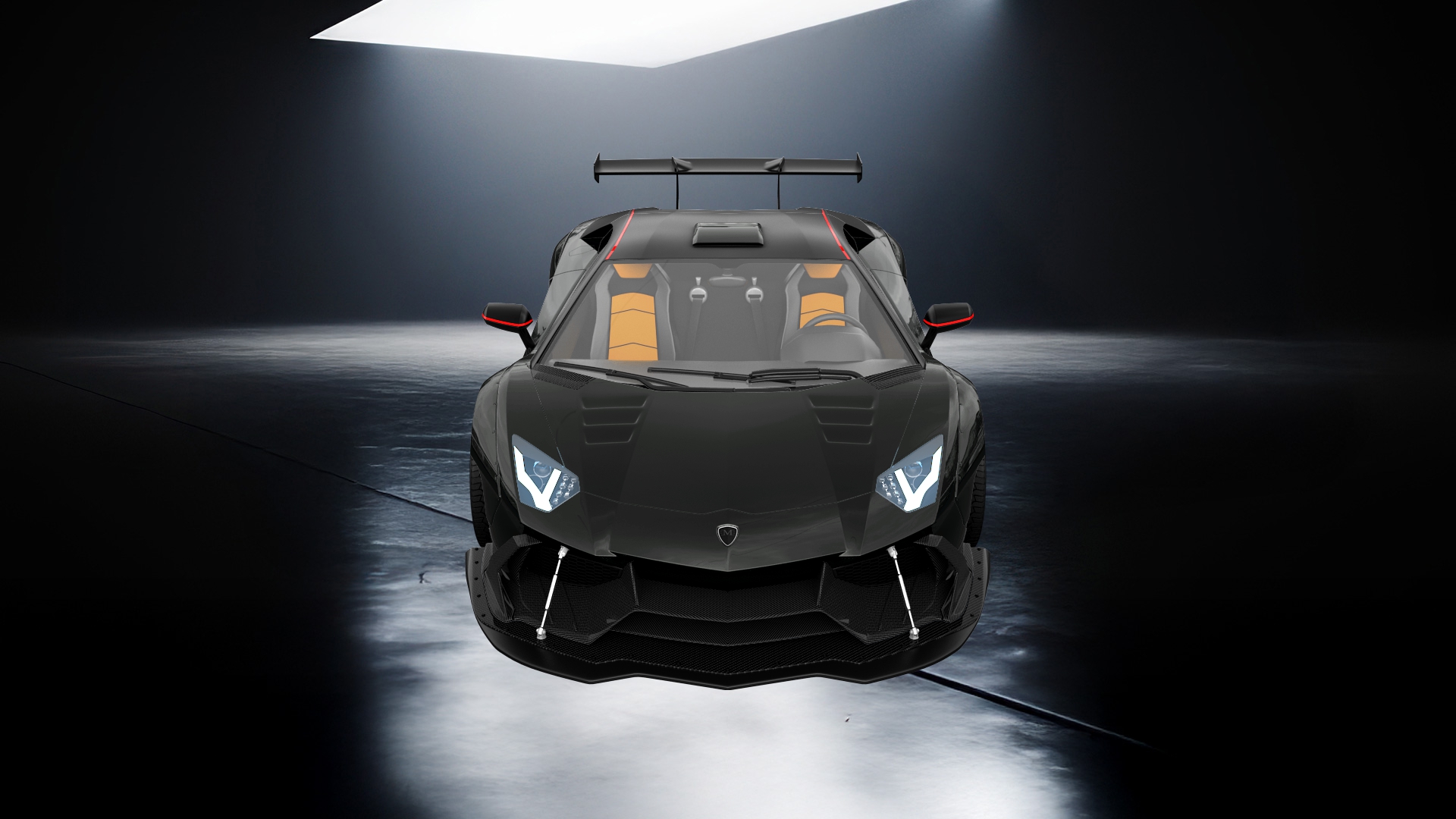 Lamborghini Aventador 2 Door Coupe 2012 tuning