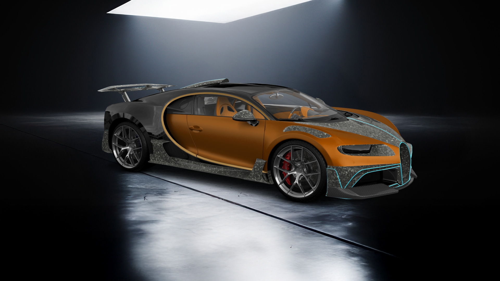 Bugatti Chiron 2 Door Coupe 2016 tuning