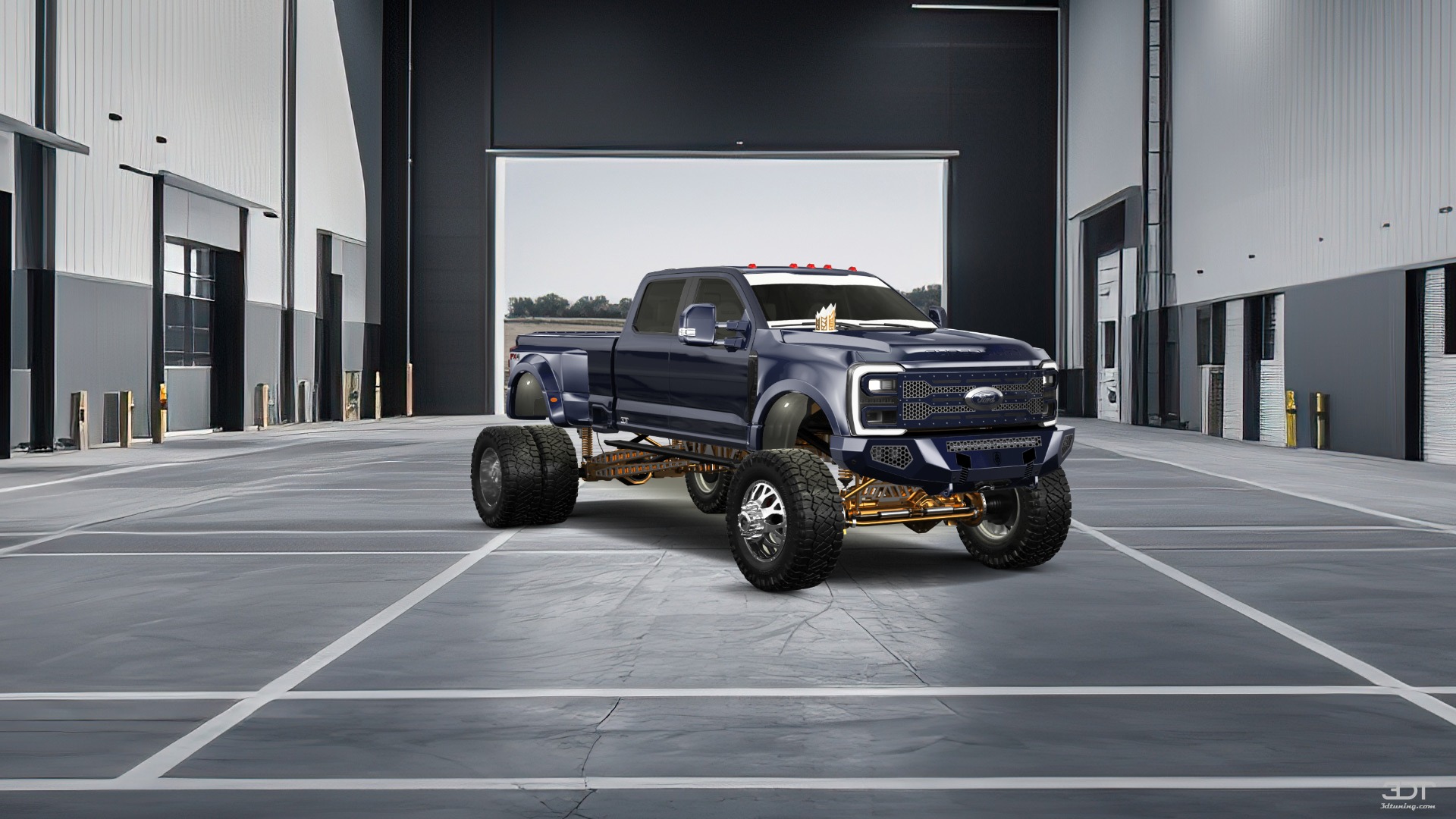 Ford F-350 DRW Crew Cab 4 Door pickup truck 2023 tuning