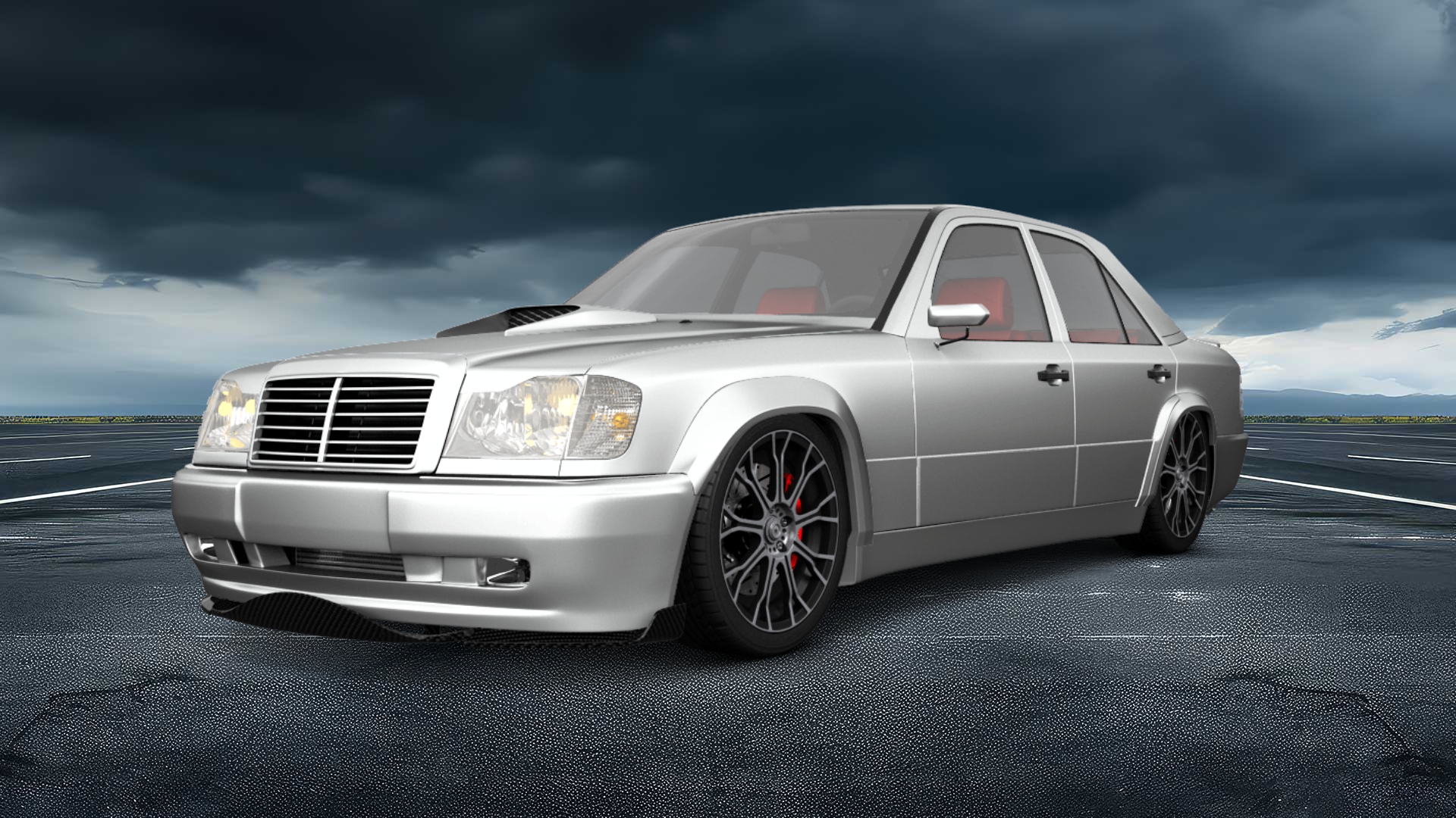 Mercedes E-Class Sedan 1984 tuning