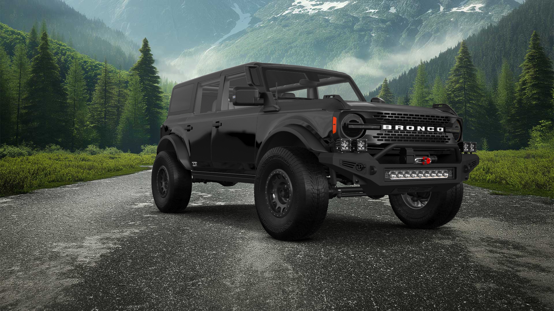 Ford Bronco 4 Door SUV 2021 tuning