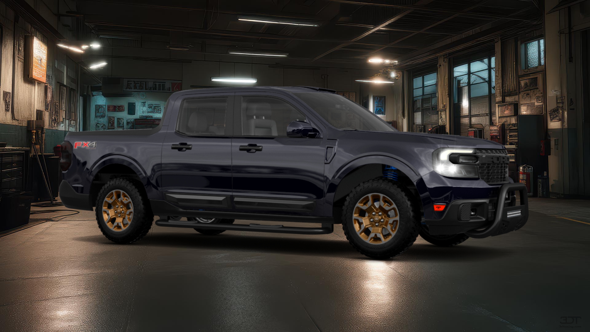 Ford Maverick 4 Door pickup truck 2022 tuning
