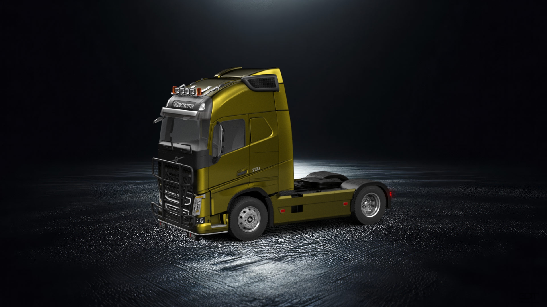 Volvo FH16 Globetrotter XL Cab Truck 2013 tuning