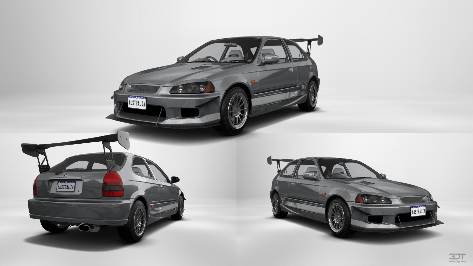 Honda Civic 3 Door Hatchback 1997 tuning