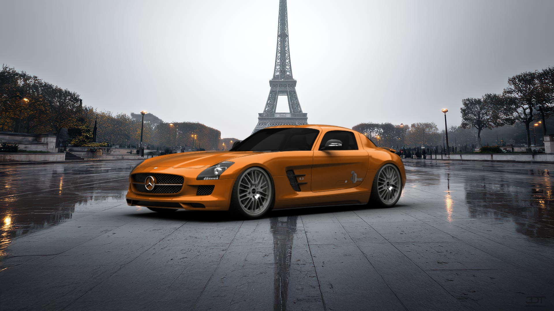 Mercedes SLS AMG Coupe 2010 tuning