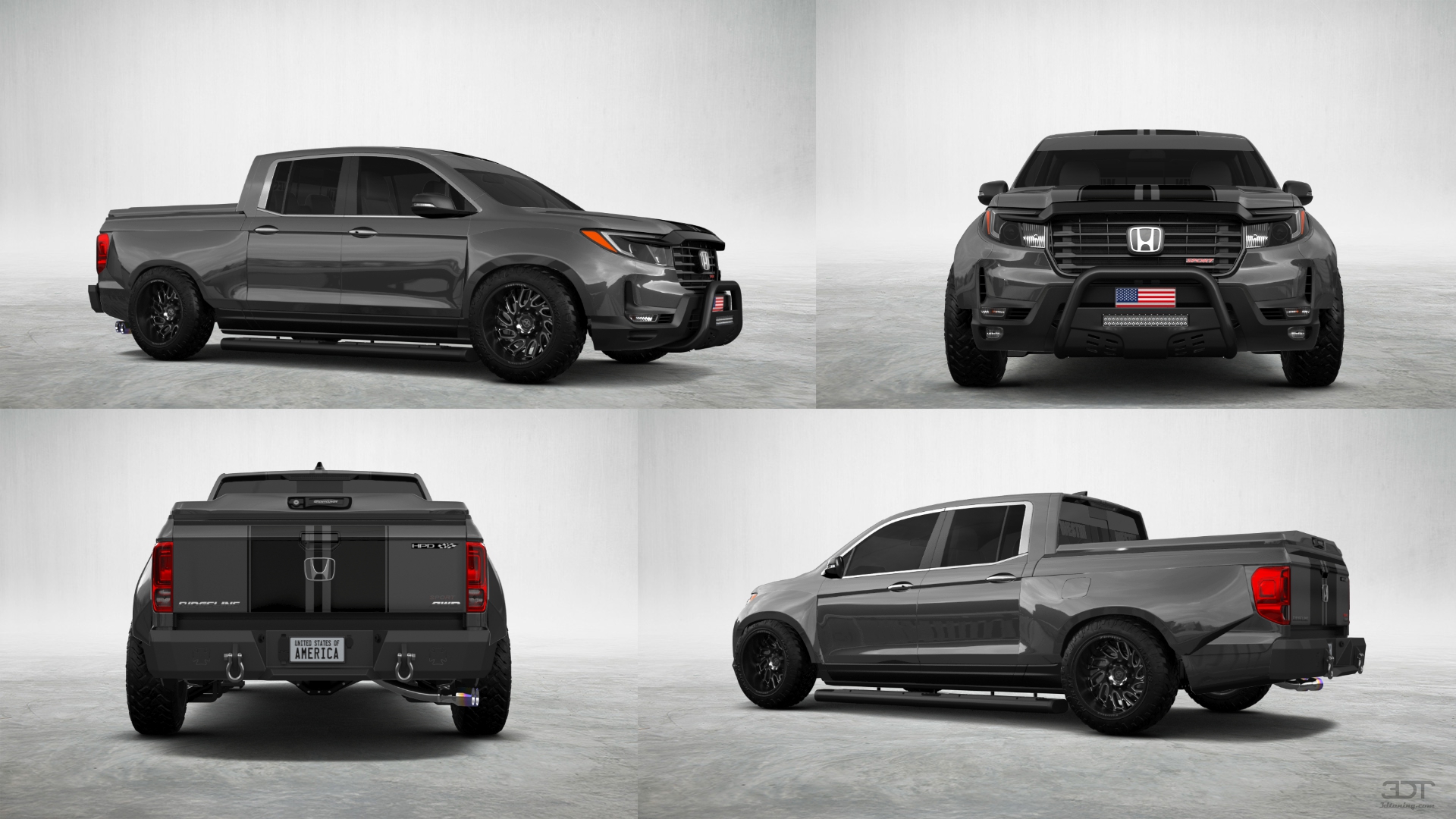 Honda Ridgeline 4 Door pickup truck 2021 tuning