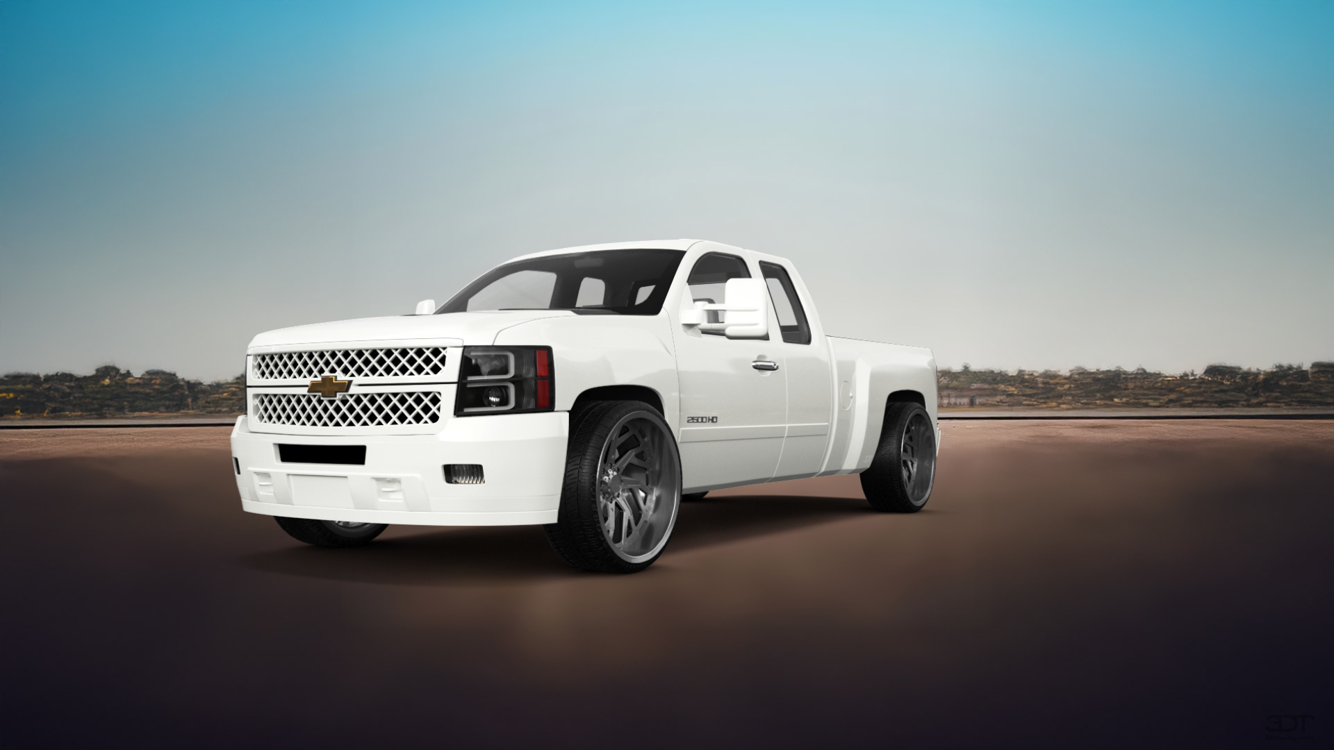 Chevrolet Silverado 2500 HD Extended Cab Pickup Truck 2007 tuning