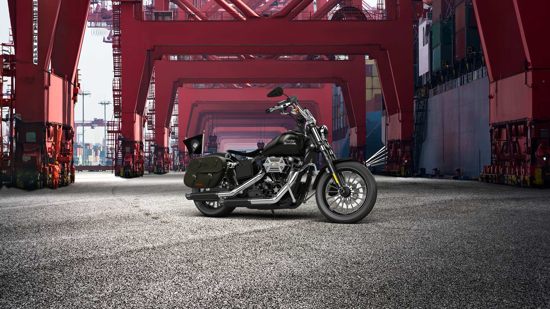 Harley-Davidson Dyna Street Bob Cruiser 2015