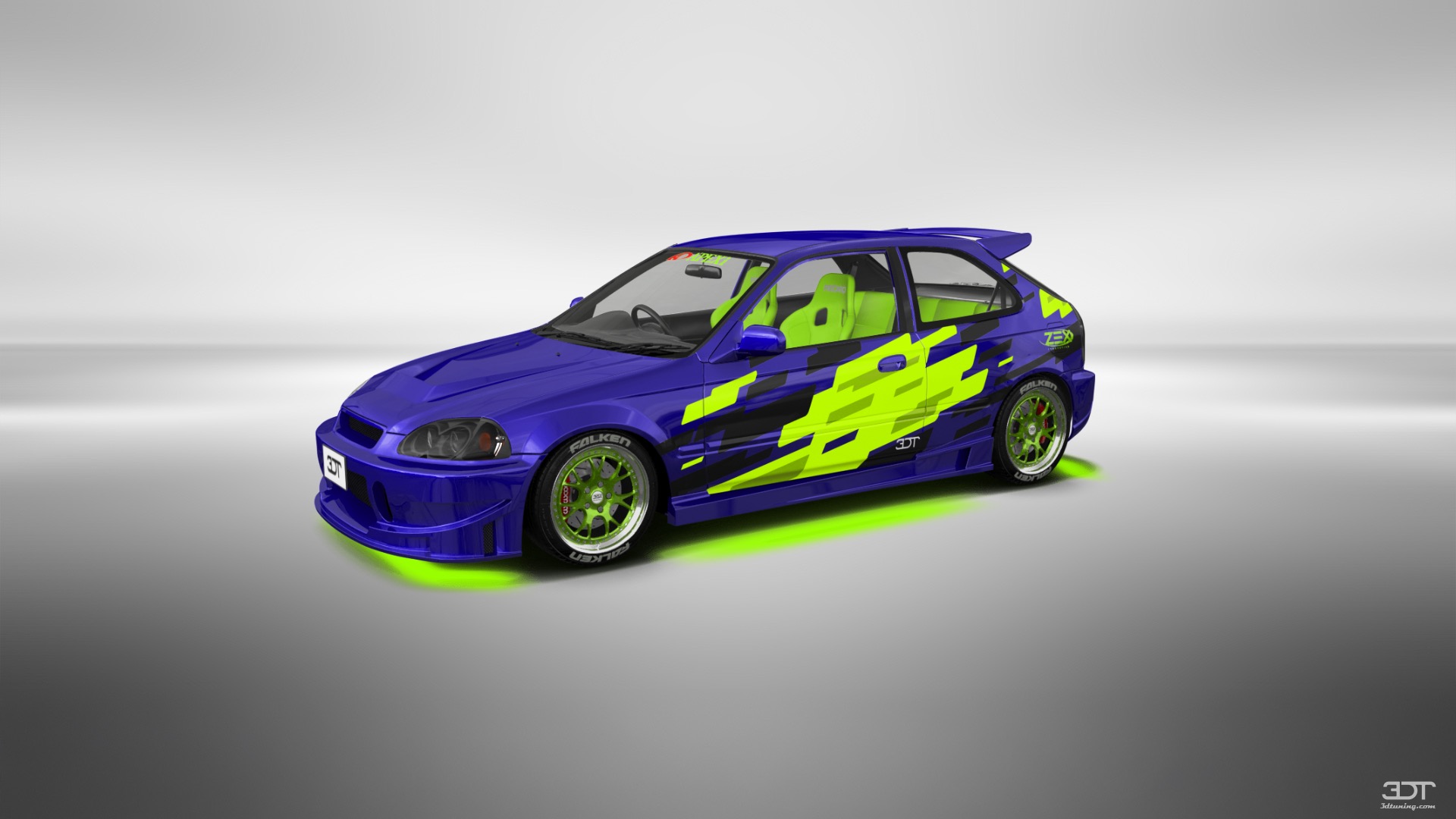 Honda Civic 3 Door Hatchback 1997 tuning