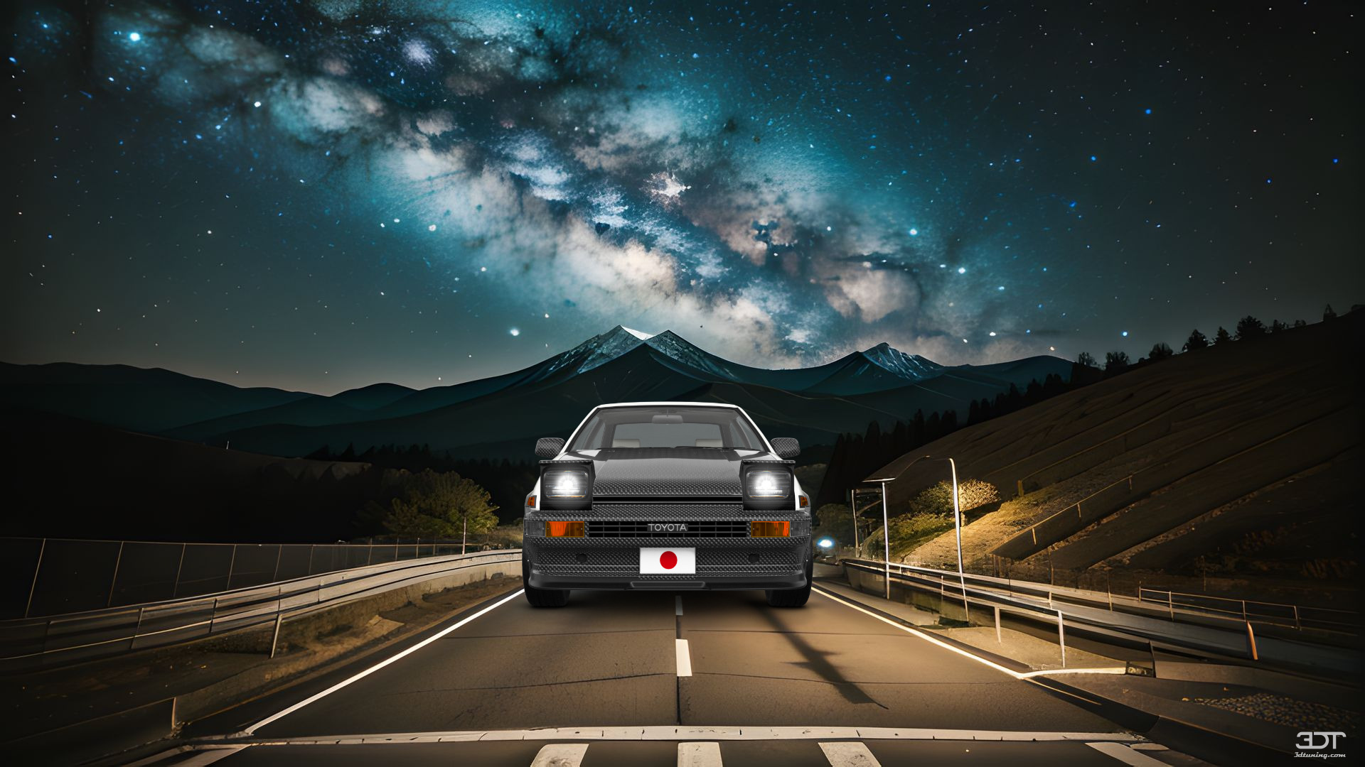 Toyota AE86 3 Door Hatchback 1985 Images