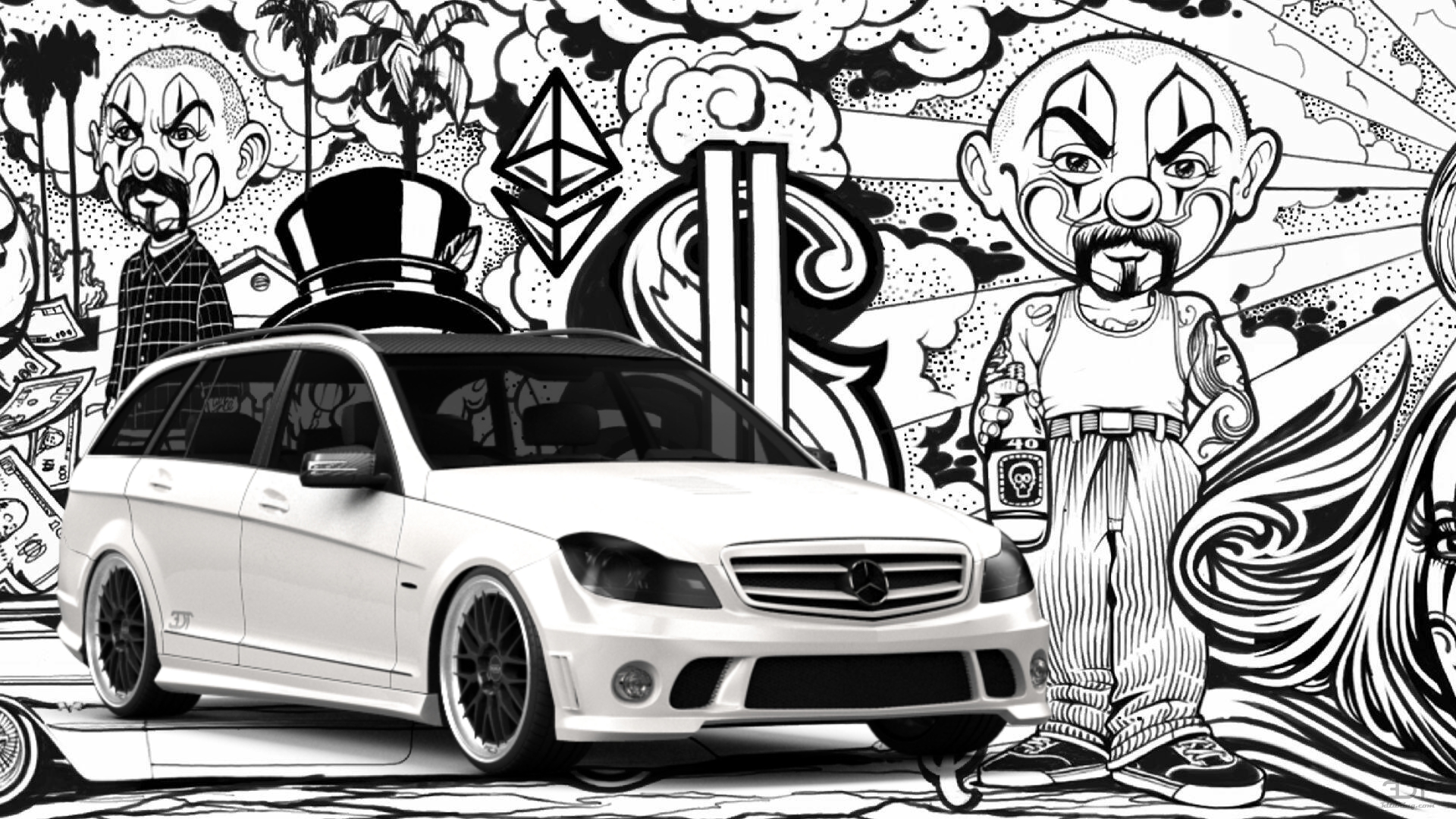 Mercedes C Class Estate 2012 tuning
