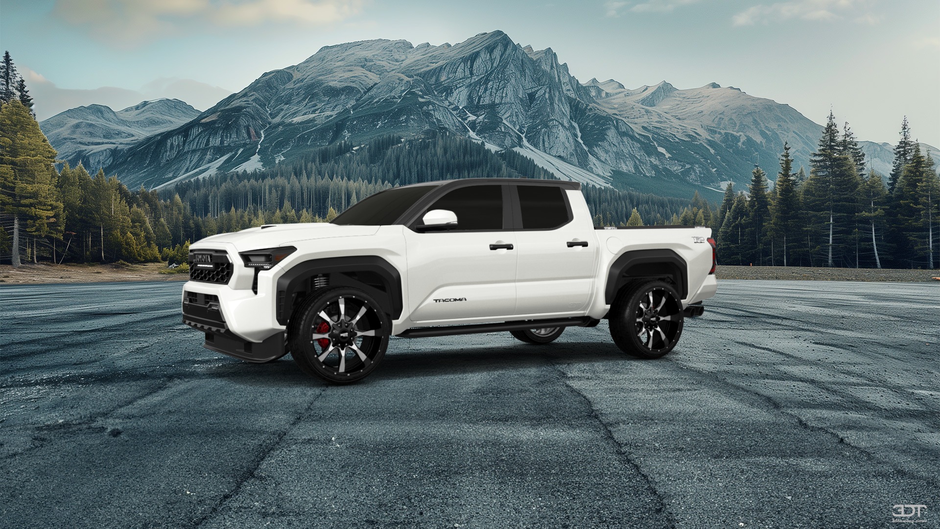 Toyota Tacoma Crew Cab 4 Door pickup truck 2024 tuning