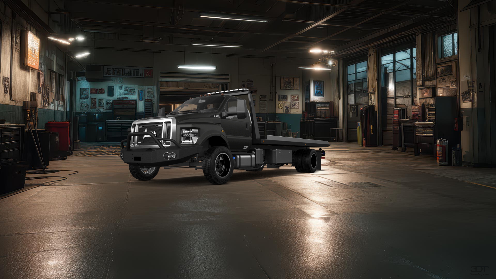 Ford F-650 Tow Truck Pickup 2016 tuning