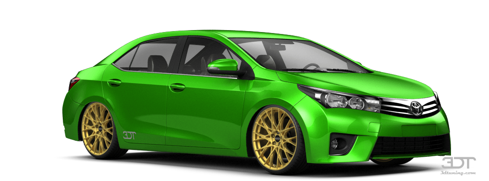 Tuning Toyota Corolla EU Version Sedan 2014