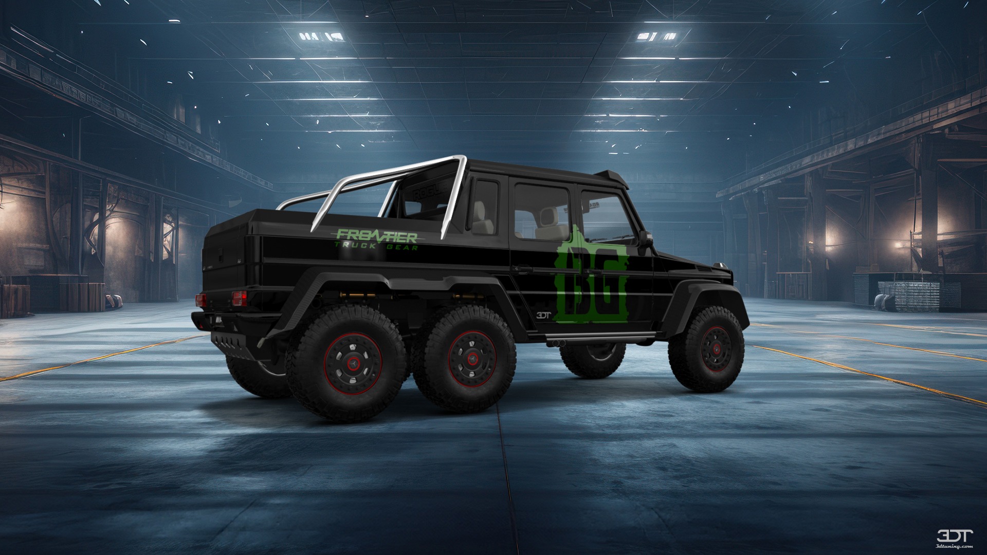 Mercedes G 63 AMG 6x6 4 Door pickup truck 2013 tuning