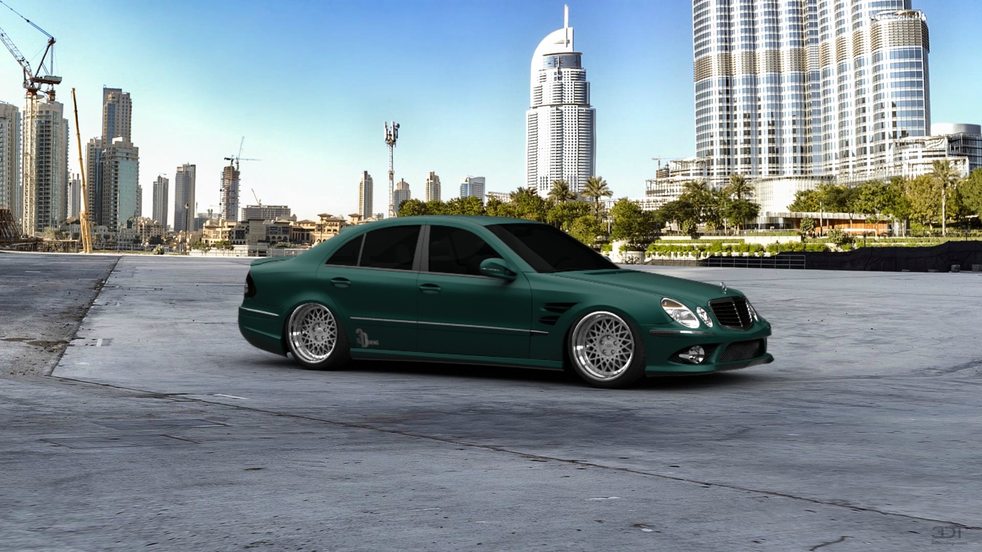Mercedes E class Sedan 2003 tuning