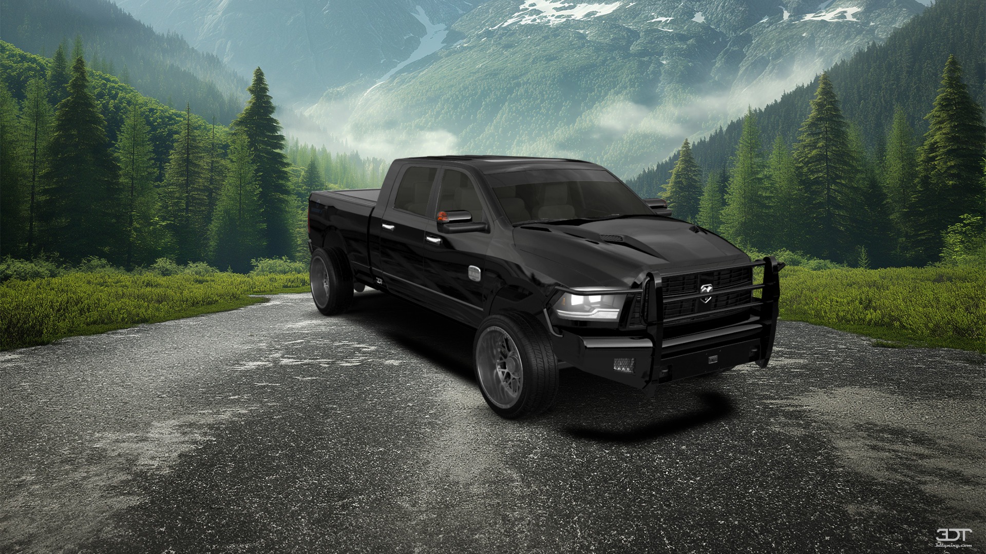 Dodge Ram 2500 Mega Cab 6.4 ft box 4 Door pickup truck 2010